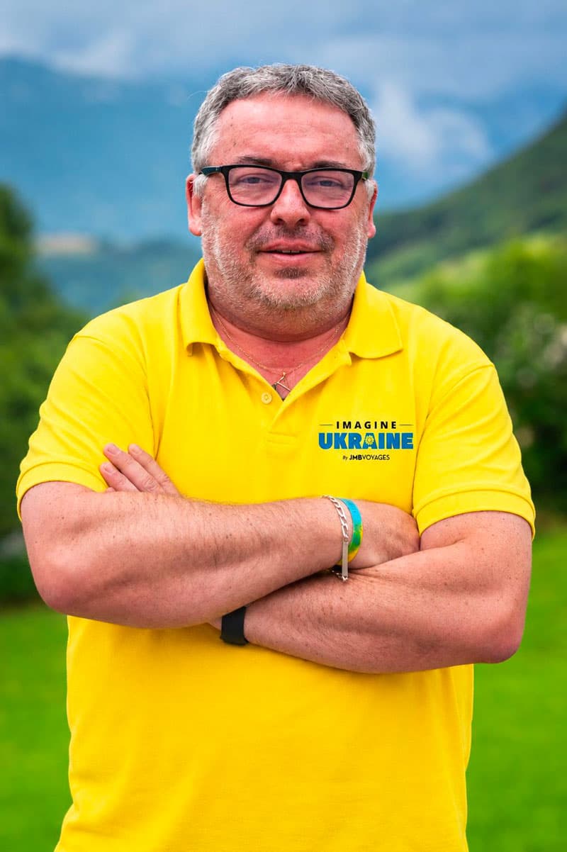 Jean-Marie Bernard, fondateur d'Imagine Ukraine